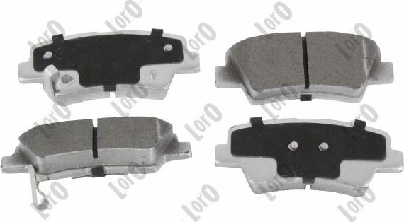 ABAKUS 231-02-030 - Brake Pad Set, disc brake car-mod.net