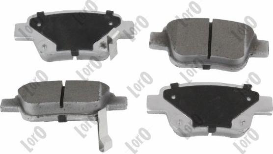 ABAKUS 231-02-033 - Brake Pad Set, disc brake car-mod.net