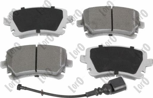 ABAKUS 231-02-032 - Brake Pad Set, disc brake car-mod.net