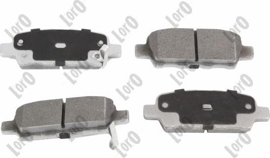 ABAKUS 231-02-020 - Brake Pad Set, disc brake car-mod.net