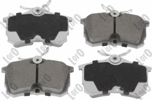 ABAKUS 231-02-073 - Brake Pad Set, disc brake car-mod.net