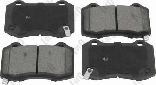 ABAKUS 231-02-163 - Brake Pad Set, disc brake car-mod.net