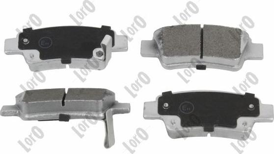 ABAKUS 231-02-101 - Brake Pad Set, disc brake car-mod.net