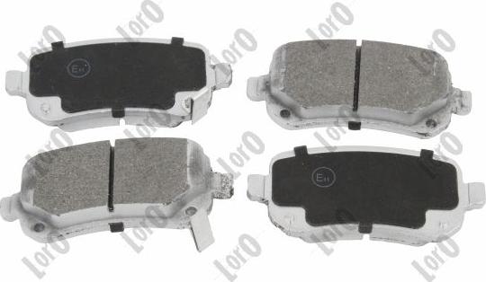 ABAKUS 231-02-139 - Brake Pad Set, disc brake car-mod.net