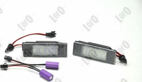 ABAKUS L54-210-0002LED - Licence Plate Light car-mod.net