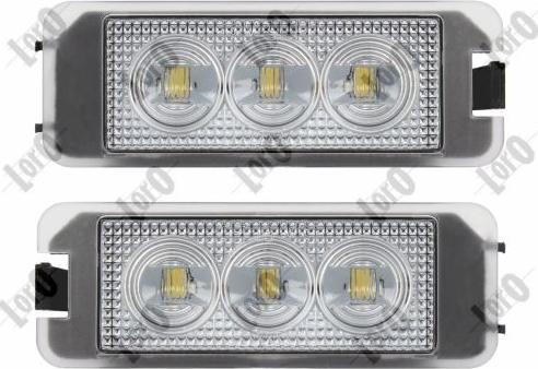 ABAKUS L53-210-0006LED - Licence Plate Light car-mod.net