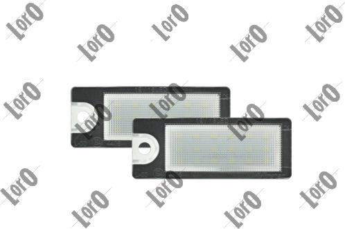 ABAKUS L52-210-0002LED - Licence Plate Light car-mod.net