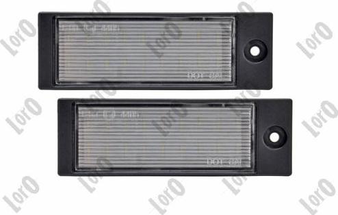 ABAKUS L19-210-0007LED - Licence Plate Light car-mod.net