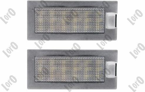 ABAKUS L16-210-0010LED - Licence Plate Light car-mod.net