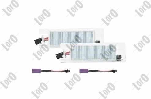 ABAKUS L37-210-0003LED - Licence Plate Light car-mod.net