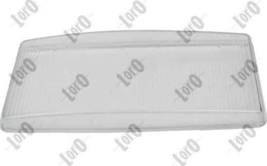 ABAKUS T01-02-011 - Diffusing Lens of headlight, optics, glass car-mod.net