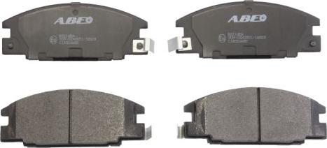 ABE C19004ABE - Brake Pad Set, disc brake car-mod.net