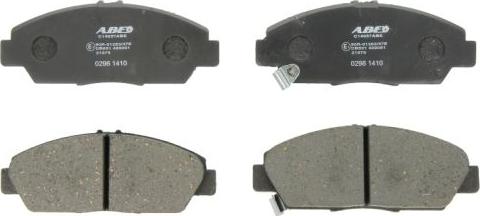 ABE C14037ABE - Brake Pad Set, disc brake car-mod.net