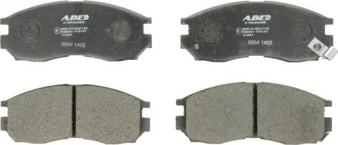 ABE C15030ABE - Brake Pad Set, disc brake car-mod.net