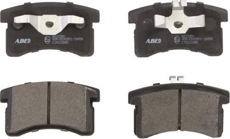 ABE C16010ABE - Brake Pad Set, disc brake car-mod.net