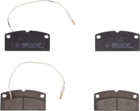 ABE C10100ABE - Brake Pad Set, disc brake car-mod.net