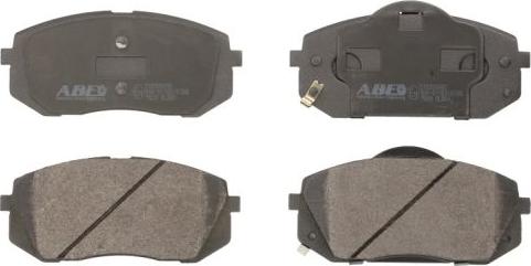 ABE C10326ABE - Brake Pad Set, disc brake car-mod.net