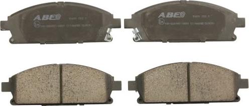 ABE C11066ABE - Brake Pad Set, disc brake car-mod.net