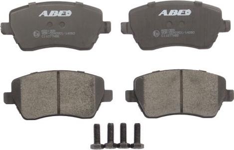 ABE C11077ABE - Brake Pad Set, disc brake car-mod.net