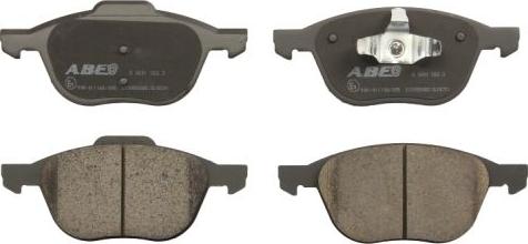 ABE C13055ABE - Brake Pad Set, disc brake car-mod.net