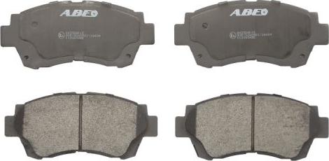 ABE C12060ABE - Brake Pad Set, disc brake car-mod.net