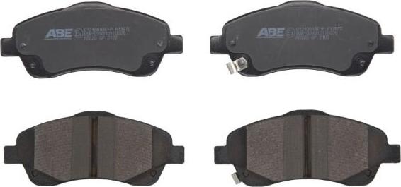 ABE C12106ABE-P - Brake Pad Set, disc brake car-mod.net