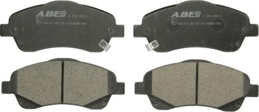 ABE C12106ABE - Brake Pad Set, disc brake car-mod.net