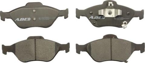 ABE C12118ABE - Brake Pad Set, disc brake car-mod.net