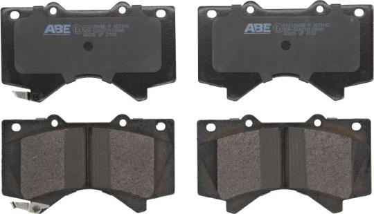 ABE C12129ABE-P - Brake Pad Set, disc brake car-mod.net