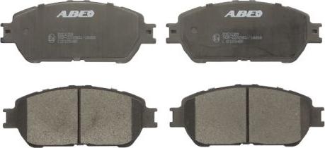 ABE C12125ABE - Brake Pad Set, disc brake car-mod.net