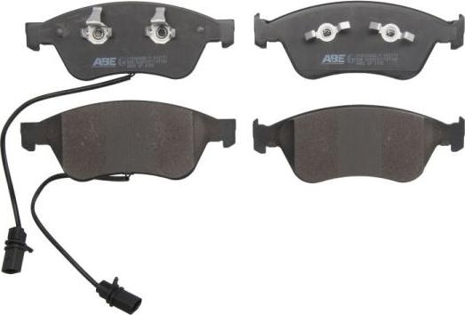 ABE C1A044ABE-P - Brake Pad Set, disc brake car-mod.net