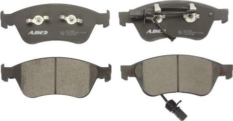 ABE C1A044ABE - Brake Pad Set, disc brake car-mod.net