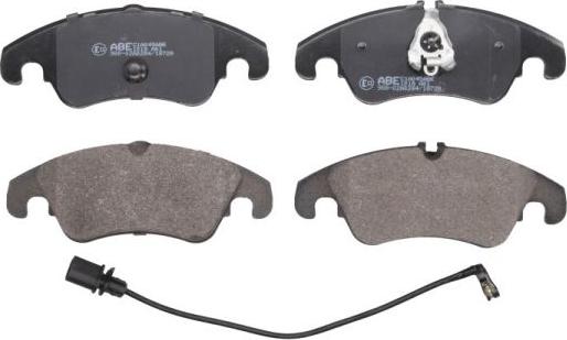 ABE C1A045ABE - Brake Pad Set, disc brake car-mod.net