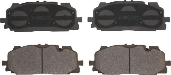 ABE C1A059ABE - Brake Pad Set, disc brake car-mod.net