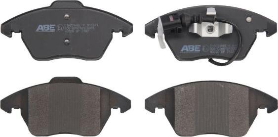 ABE C1A024ABE-P - Brake Pad Set, disc brake car-mod.net