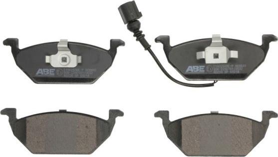 ABE C1A026ABE-P - Brake Pad Set, disc brake car-mod.net