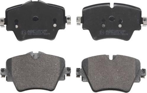ABE C1B041ABE - Brake Pad Set, disc brake car-mod.net