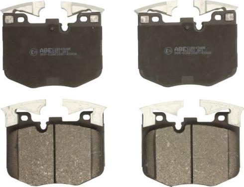 ABE C1B043ABE - Brake Pad Set, disc brake car-mod.net