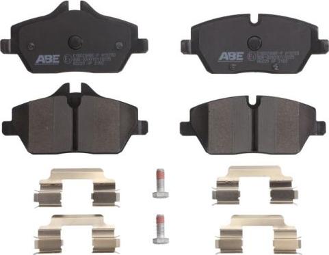 ABE C1B023ABE-P - Brake Pad Set, disc brake car-mod.net