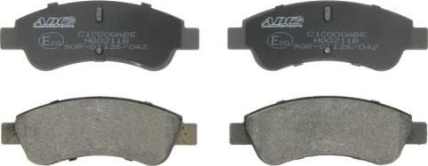 ABE C1C000ABE - Brake Pad Set, disc brake car-mod.net