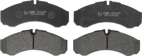 ABE C1E011ABE - Brake Pad Set, disc brake car-mod.net
