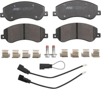 ABE C1G058ABE-P - Brake Pad Set, disc brake car-mod.net