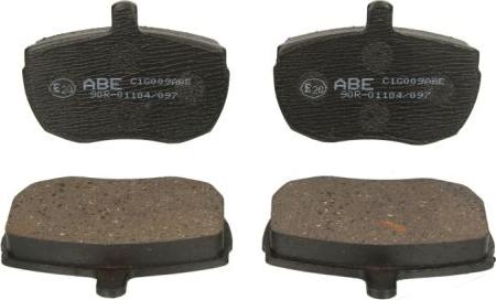 ABE C1G009ABE - Brake Pad Set, disc brake car-mod.net