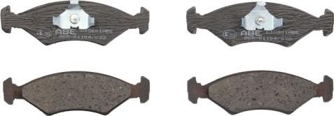 ABE C1G001ABE - Brake Pad Set, disc brake car-mod.net