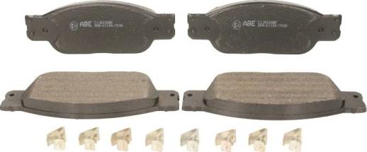 ABE C1J002ABE - Brake Pad Set, disc brake car-mod.net