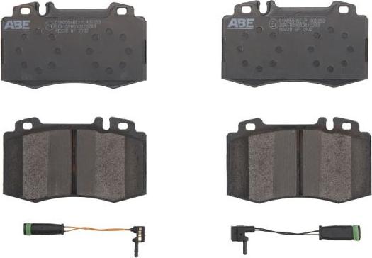 ABE C1M055ABE-P - Brake Pad Set, disc brake car-mod.net