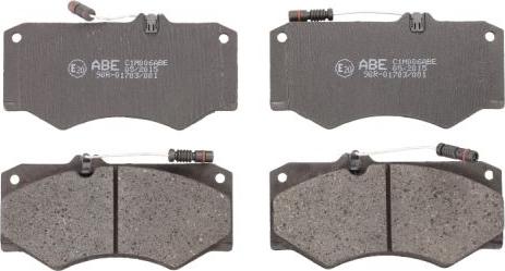 ABE C1M006ABE - Brake Pad Set, disc brake car-mod.net
