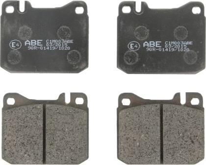 ABE C1M003ABE - Brake Pad Set, disc brake car-mod.net