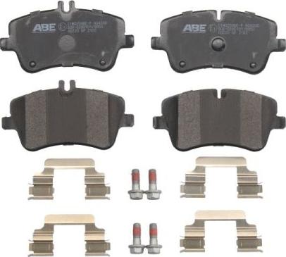 ABE C1M025ABE-P - Brake Pad Set, disc brake car-mod.net