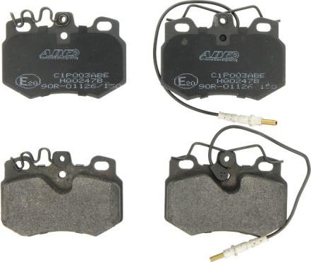 ABE C1P003ABE - Brake Pad Set, disc brake car-mod.net